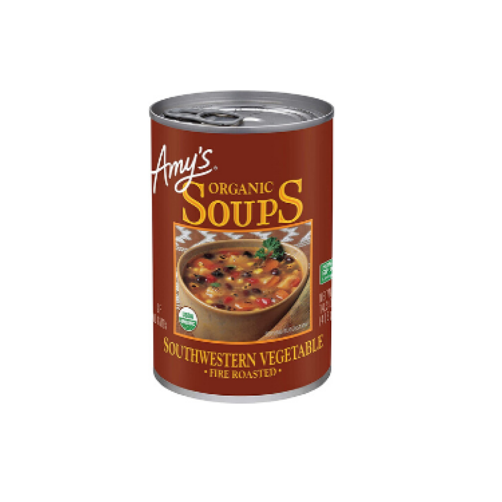 Amy's fresh roasted vegetables soup low sodium 14.3 oz