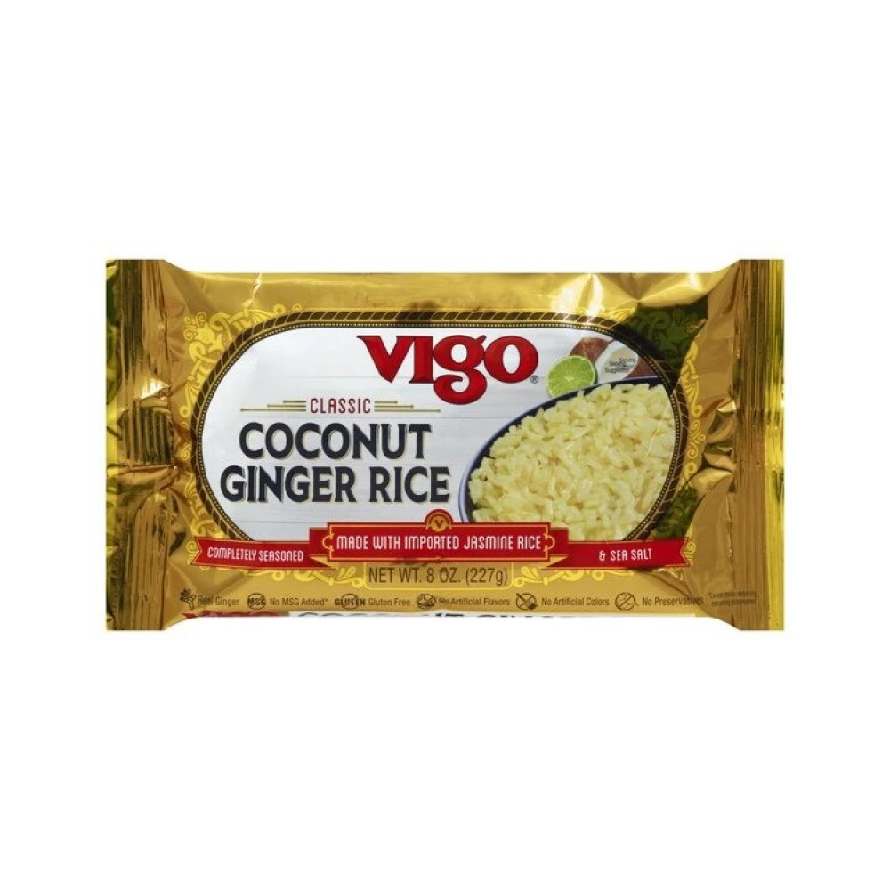 Vigo coconut ginger rice 8oz