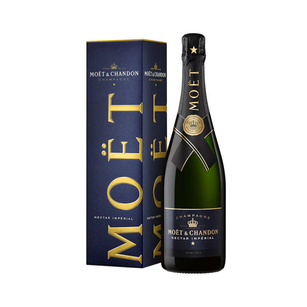 Moet & chandon nectar imperial gift box 6x75cl