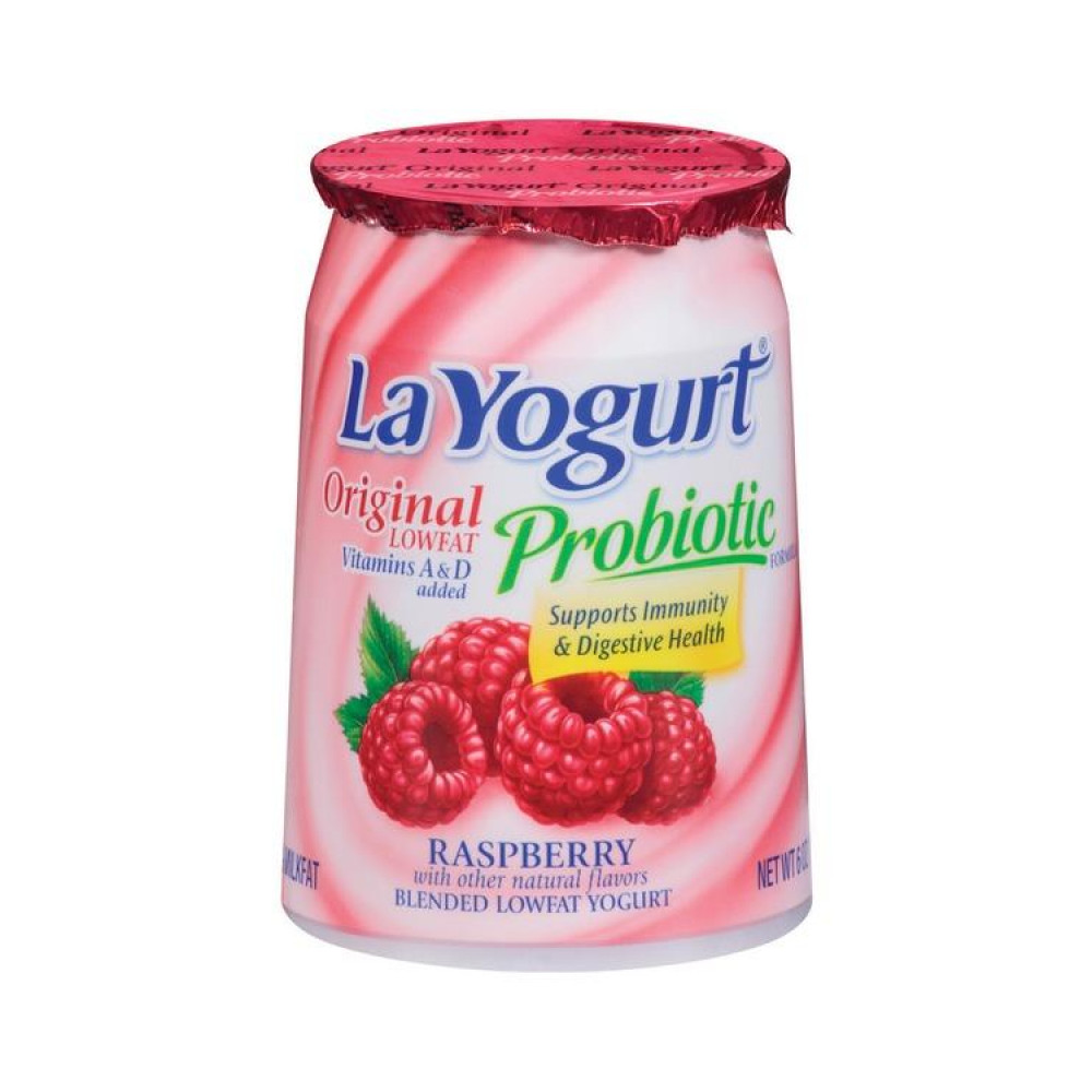 La Yogurt Raspberry 6 oz