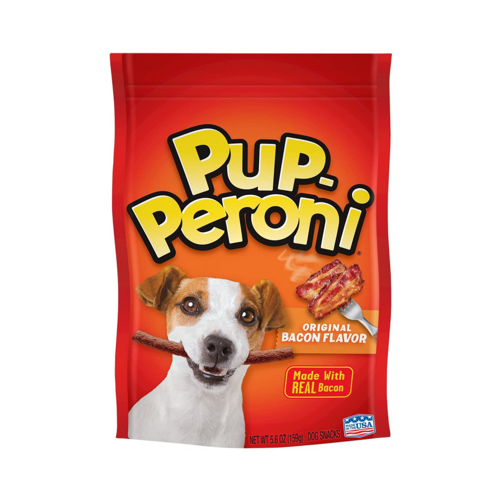 Pup-Peroni Original Bacon Flavour Dog Treats    8 x 5.6oz
