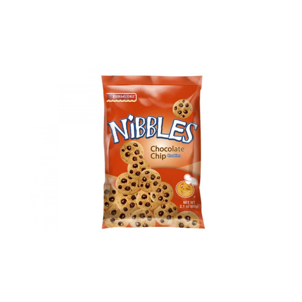 Nibbles Chocolate Chip Cookies 60g