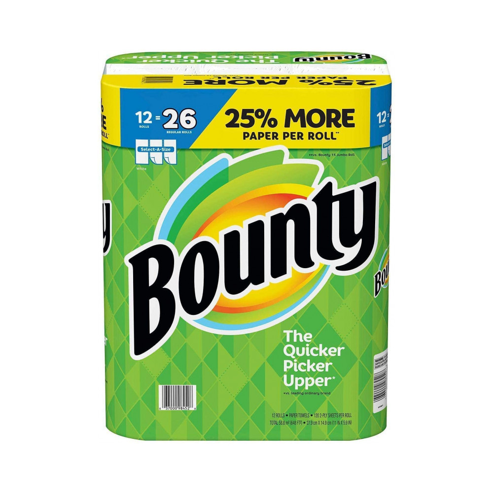 Bounty Hand Towel 12x2ply Mega Size 