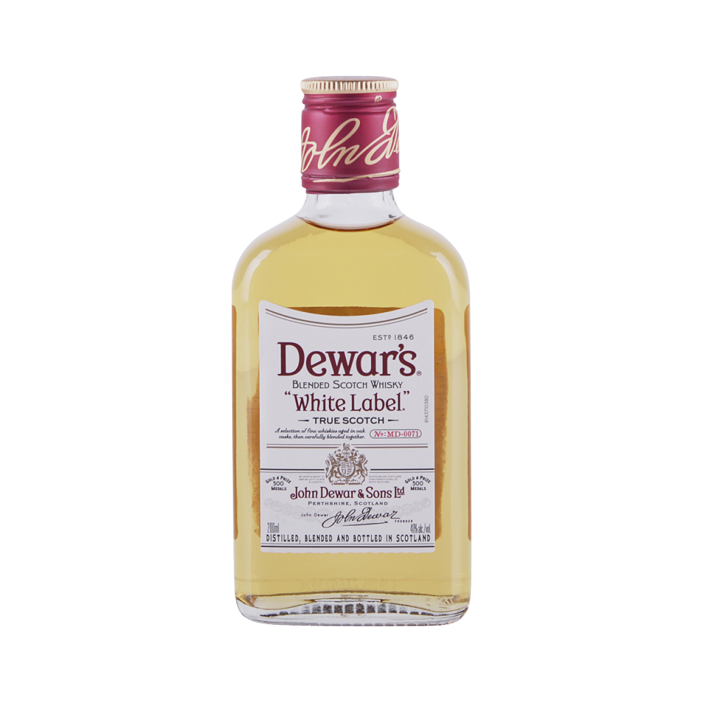 Dewar's white label 48 x 200 ml