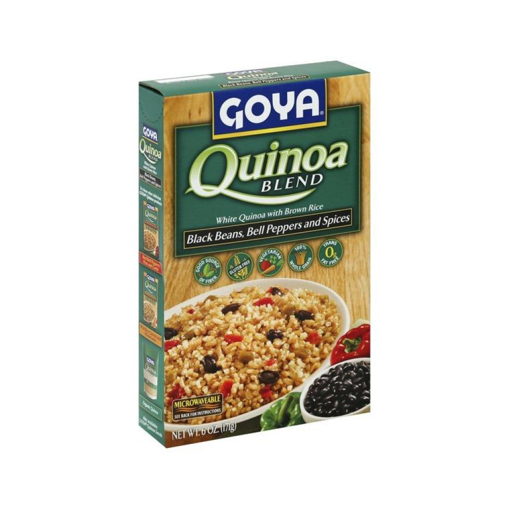 Goya Quinoa Blend W B/Rice Red Bell Pepper, spice
