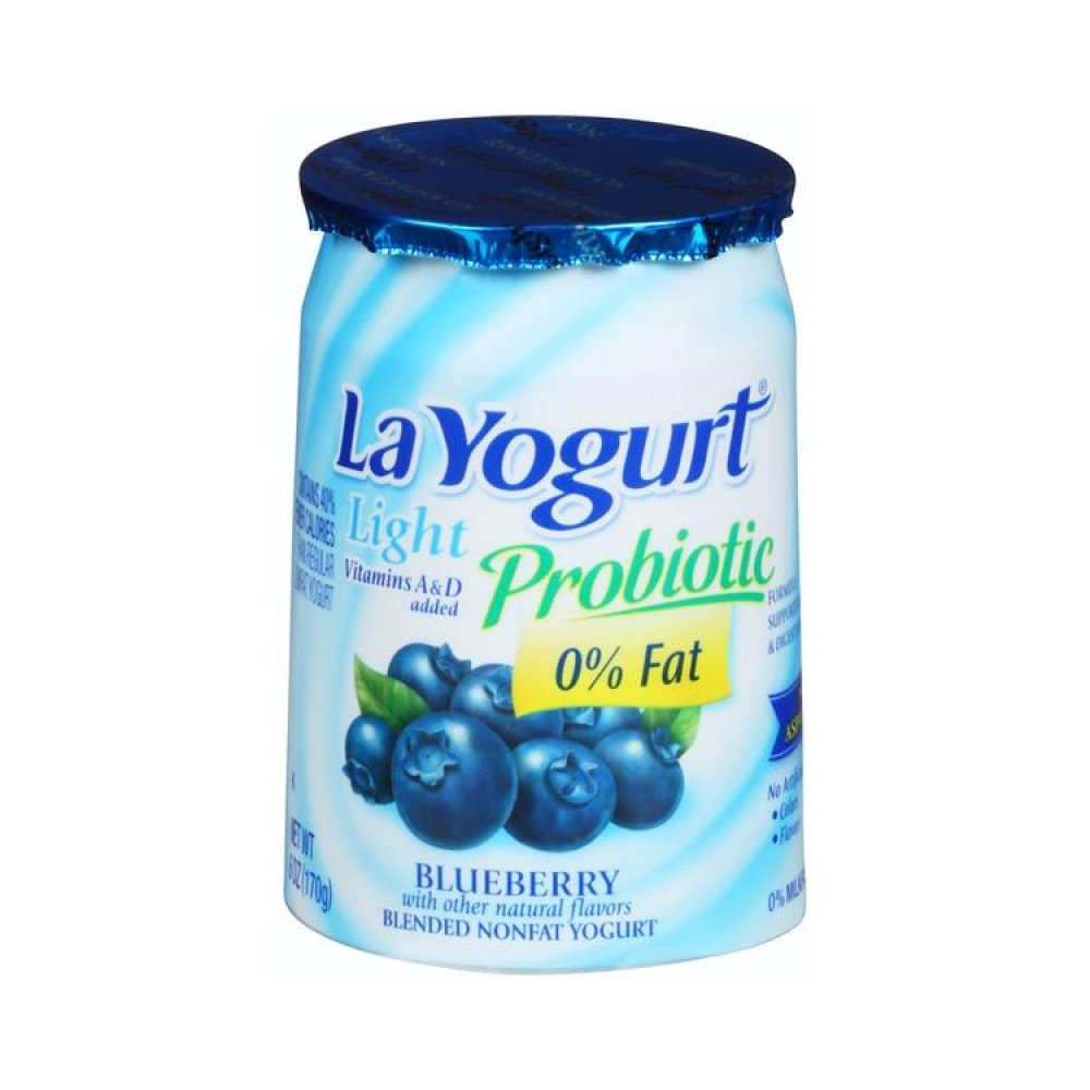 La Yogurt Light Blueberry 6 oz