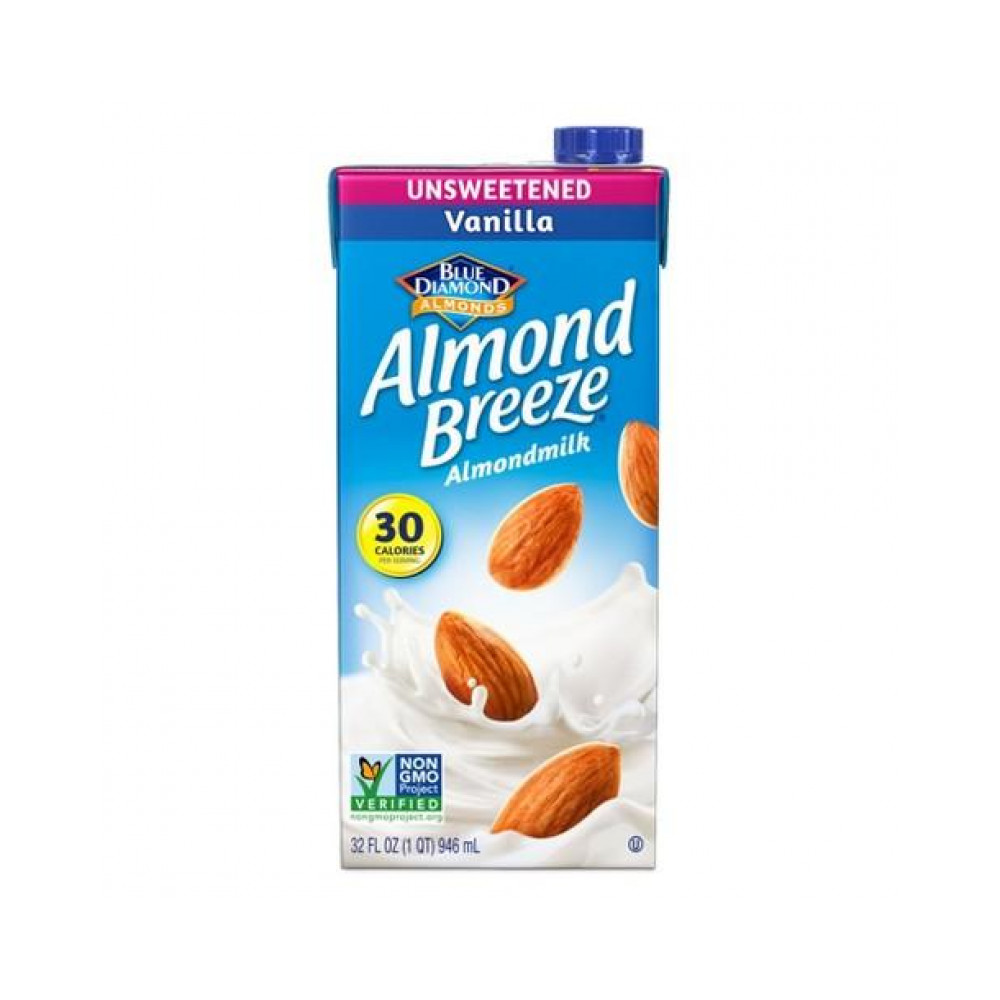 Almond Breeze Unsweetened Vanilla 32oz