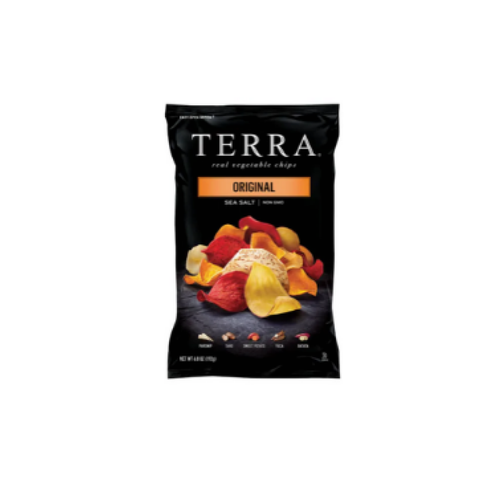 Terra original vegetable gluten chips 6.8 oz