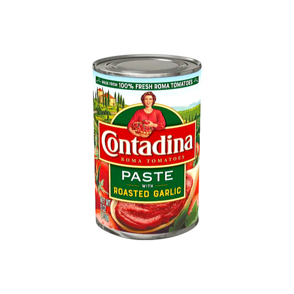 Contadina Italian Tomato Paste Roasted Garlic 6 oz