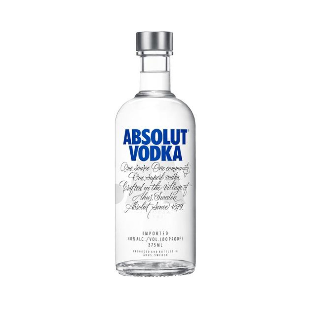 Absolut vodka 375ml