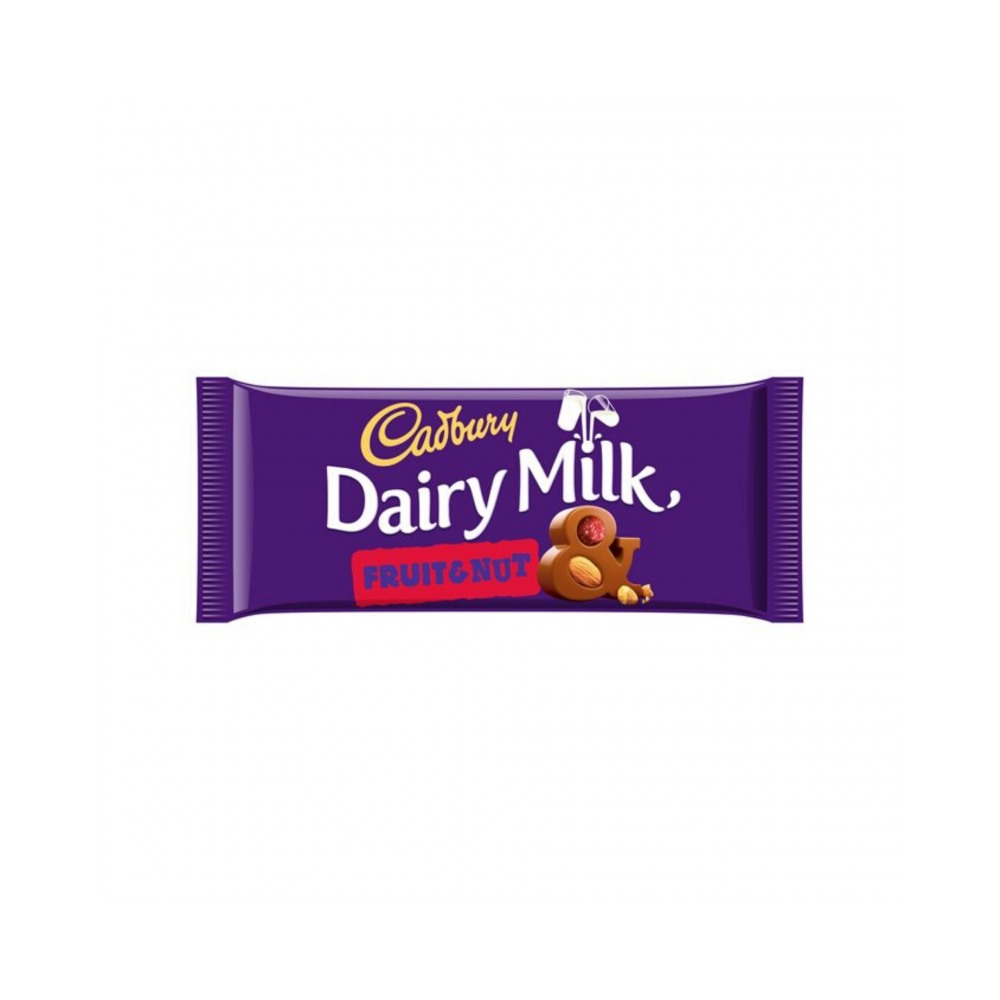 Cadbury dairy milk fruit & nut 110 g