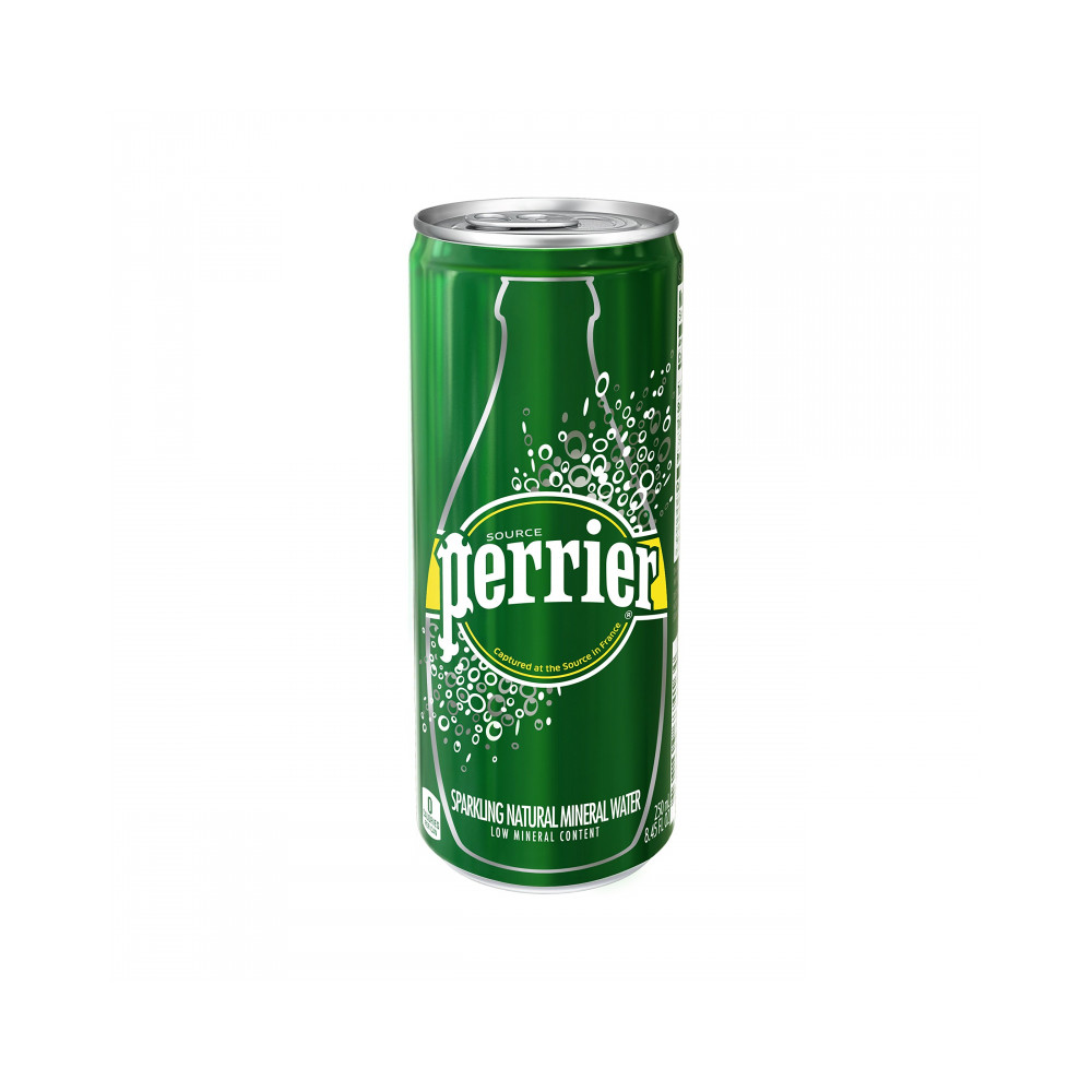 Perrier mineral water cans 24x33cl