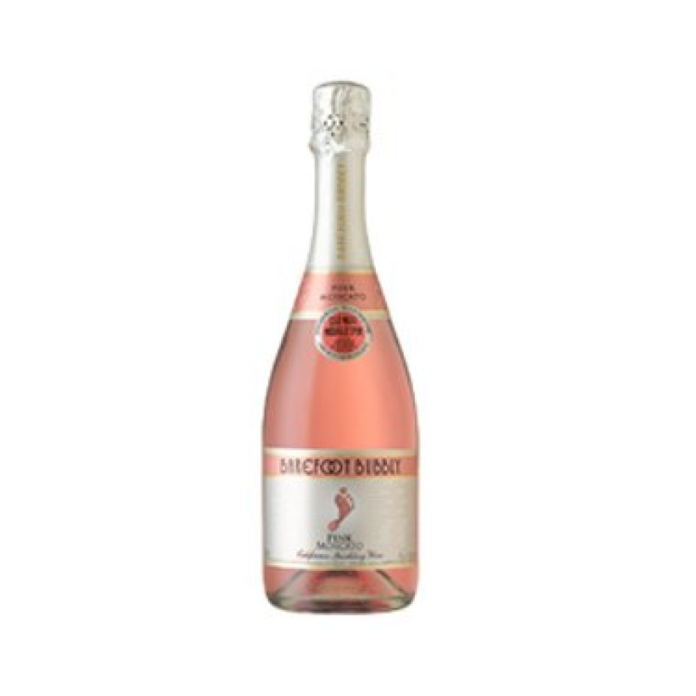 Barefoot bubbly pink moscato 750ml