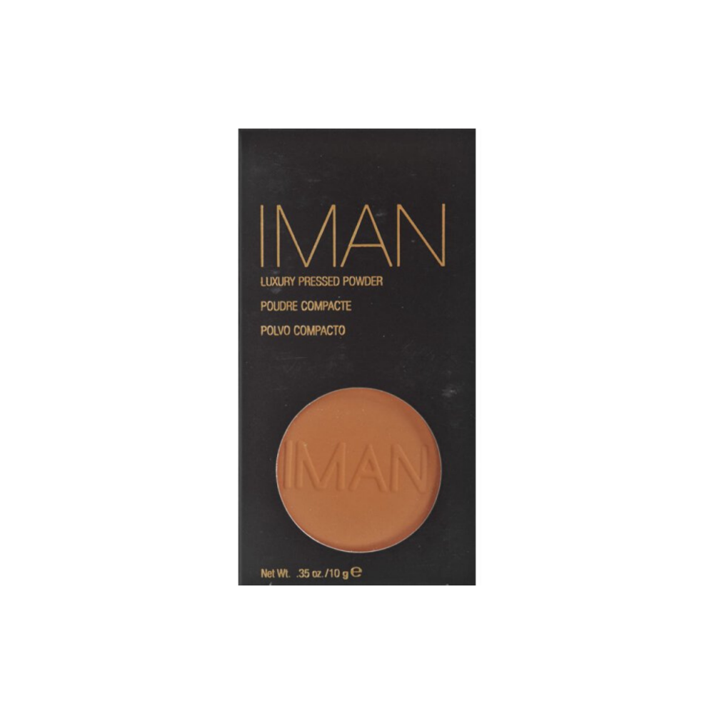 Iman lux pressed pow clay med/dark