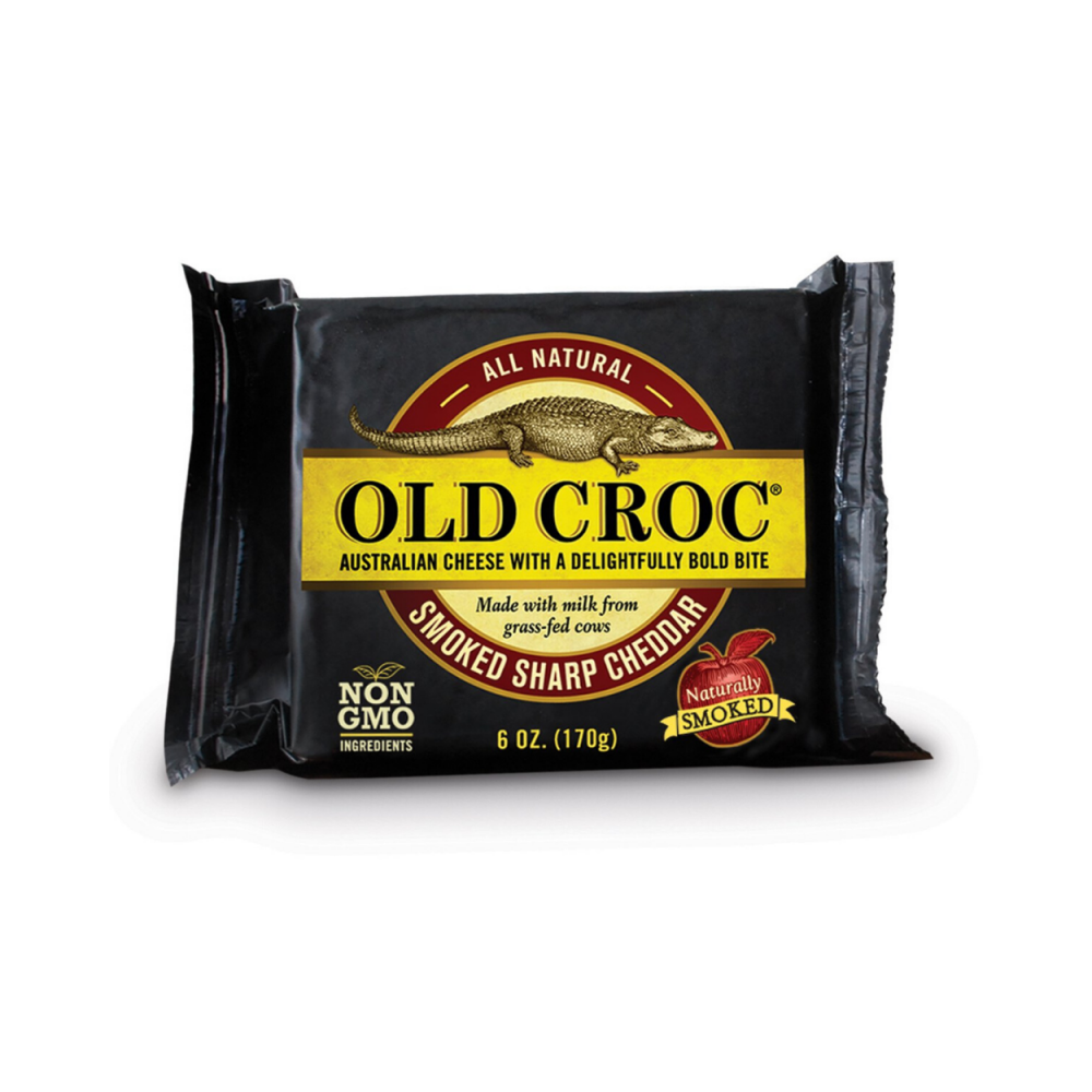 Old Croc Smoked Cheddar 6oz