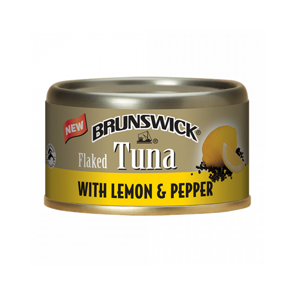 Brunswick tuna flake lemon pepper 85 g