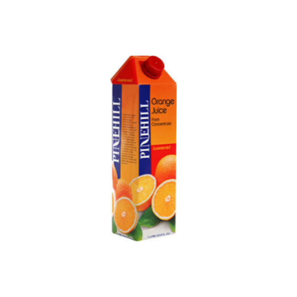 Pinehill orange juice sweetened (1l x12)