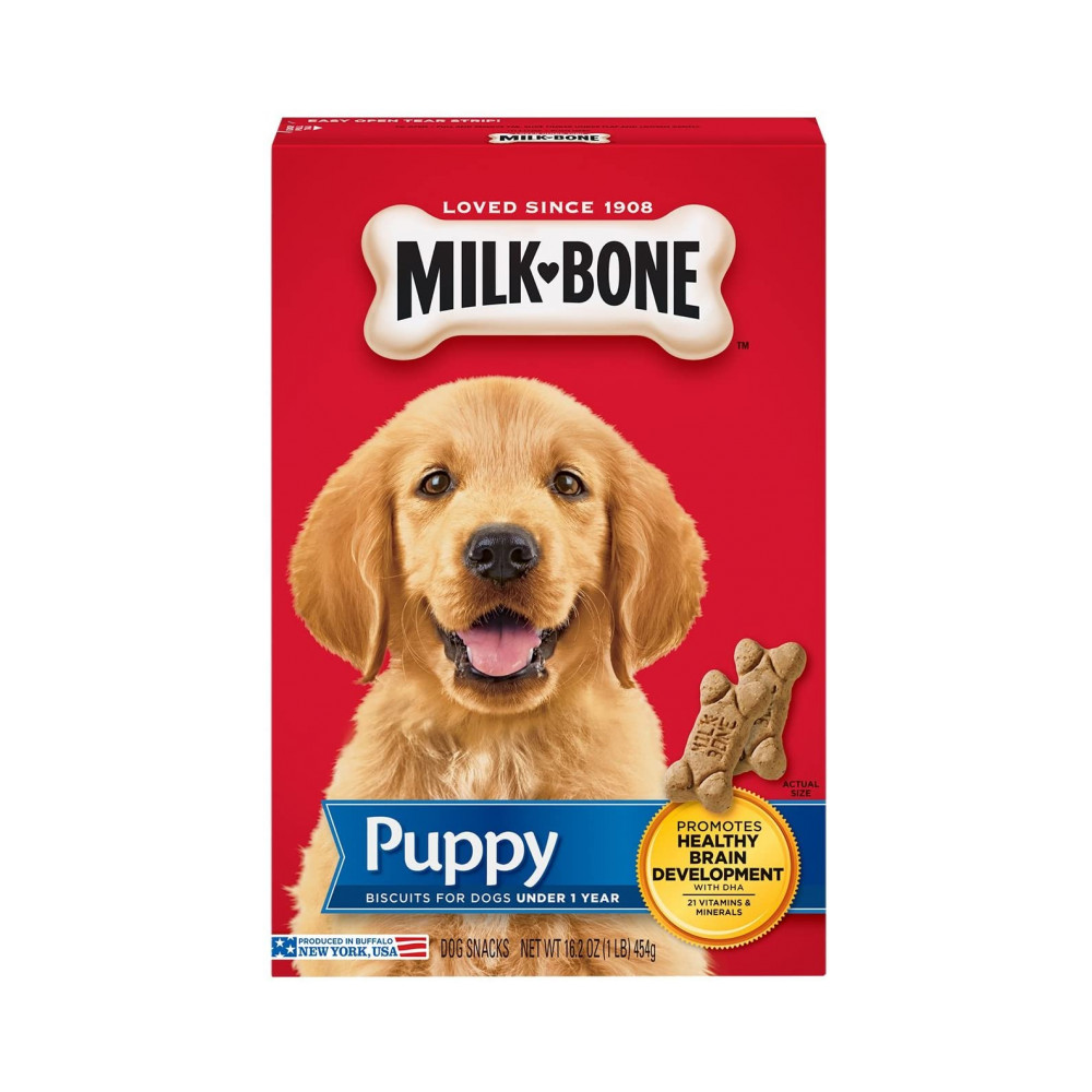Milk Bone Dog Treats - Puppy   12 x 16oz