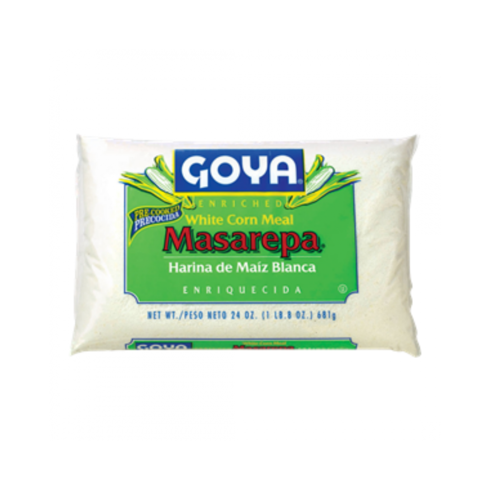 Goya Precooked Masarepa White Corn Flour 24 oz