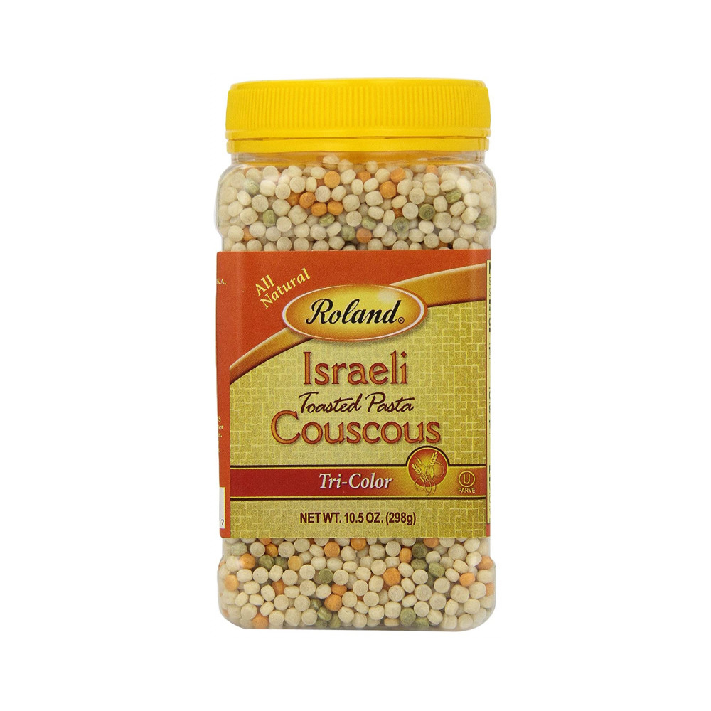 Israeli Toasted Pasta Couscous Tri- Colour   6 x 10.5oz 