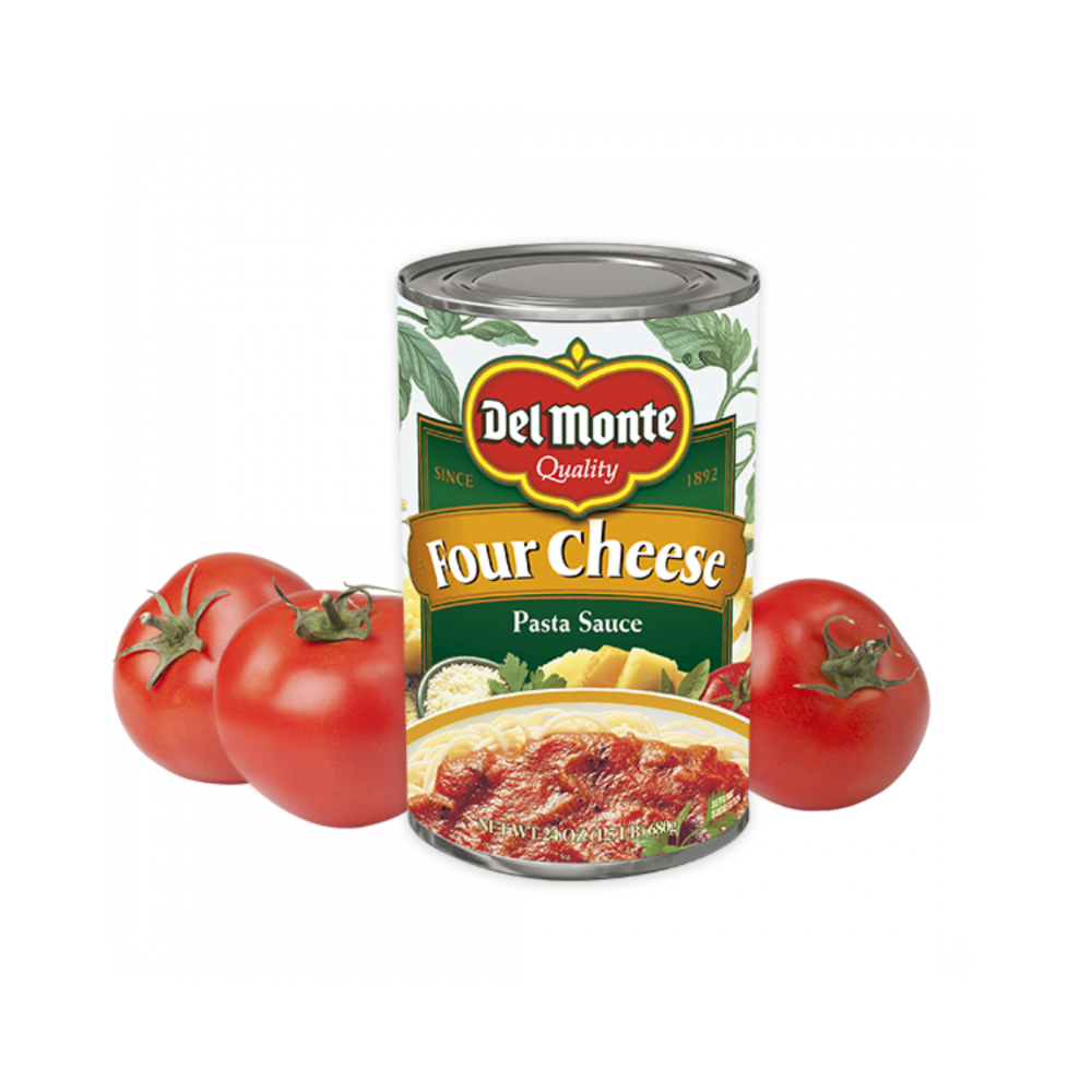 Delmonte Four Cheese Pasta Sauce  24 oz