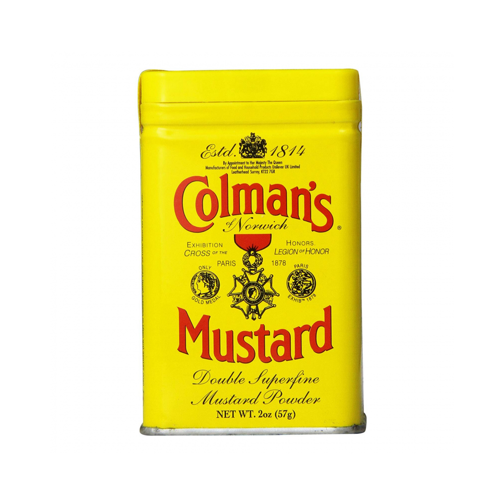 Coleman's Dry Mustard Tin 2oz