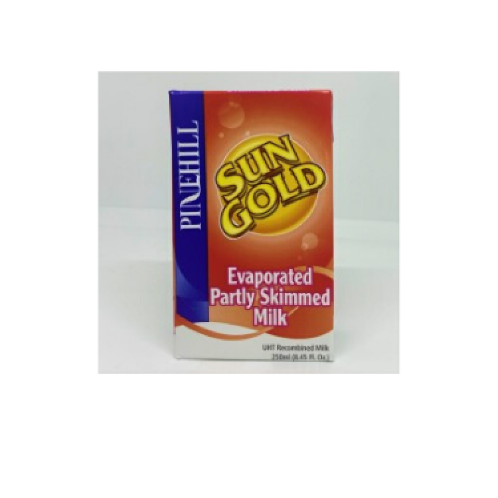 Pinehill dairy partly skimmed evaporated milk (250ml x 27)