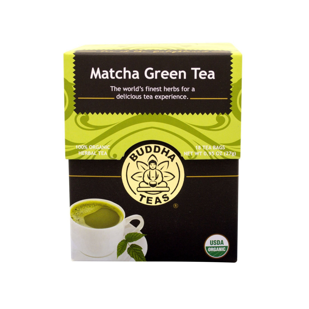 Buddha organic matcha green tea 18 bag
