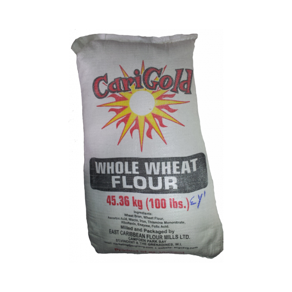 Carigold Whole Wheat Flour   100LB