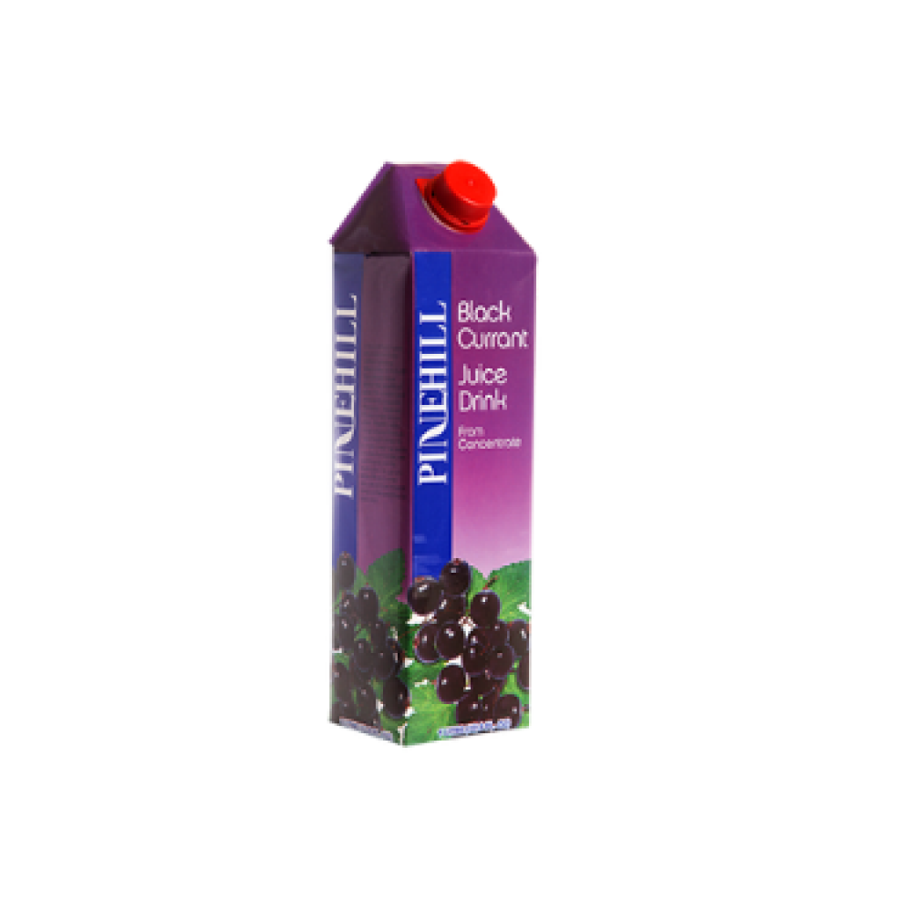 Pinehill black current juice drink (1l x12)