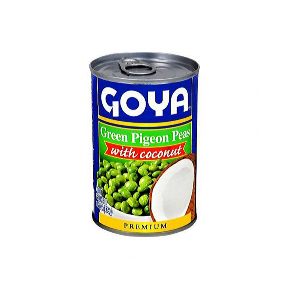 Goya Green Pigeon Peas W/ Coconut 15 oz