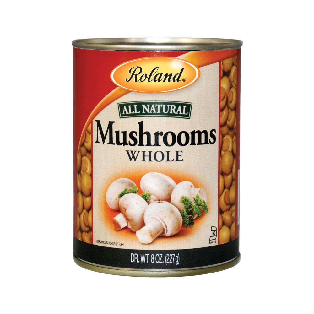 Whole Mushrooms   24 x 8oz 