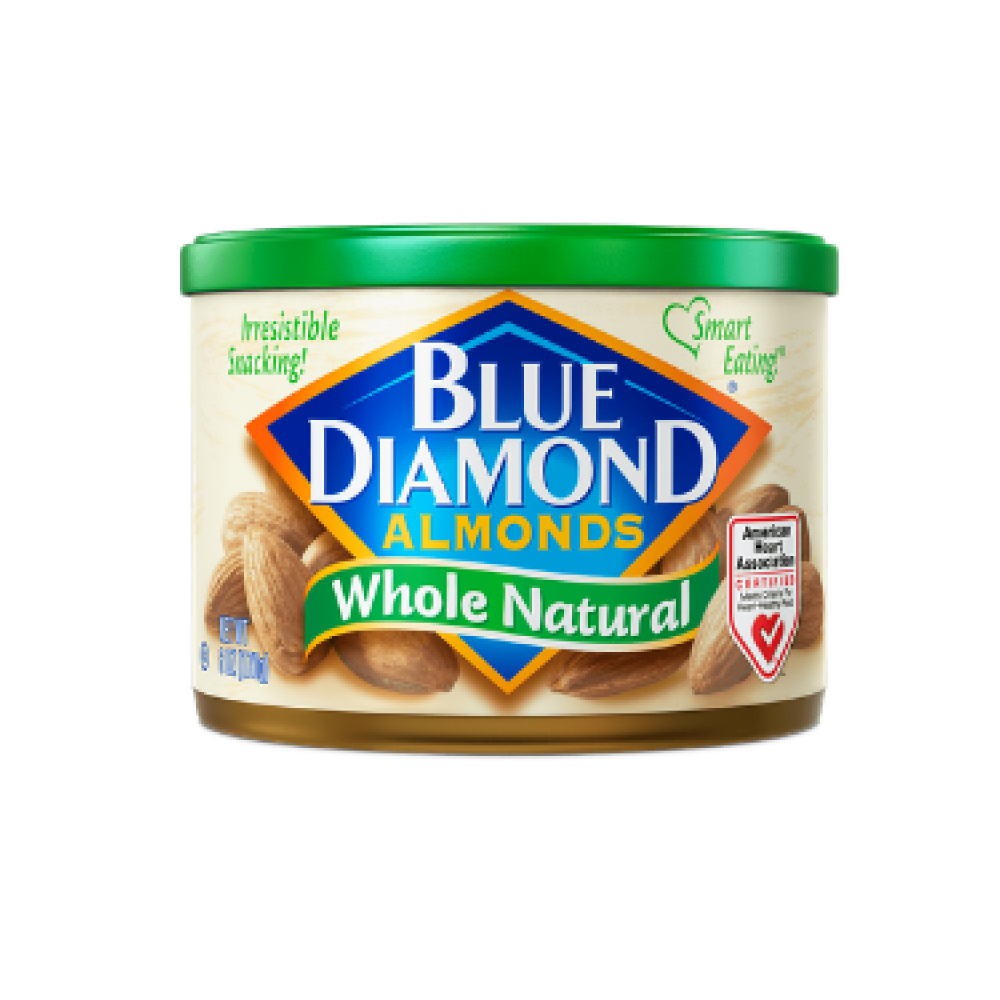 Blue diamond whole natural almonds 6 oz