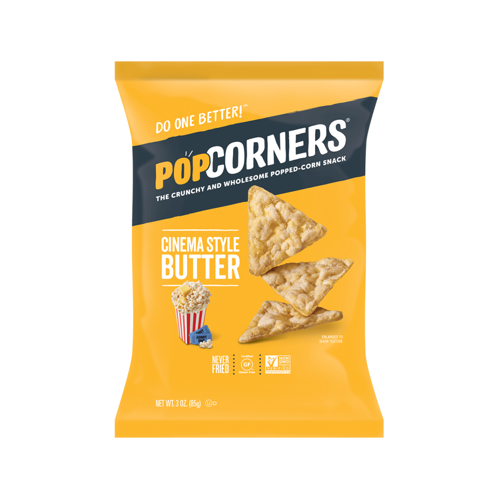 Popcorners Cinema Style Butter Popcorn Chips