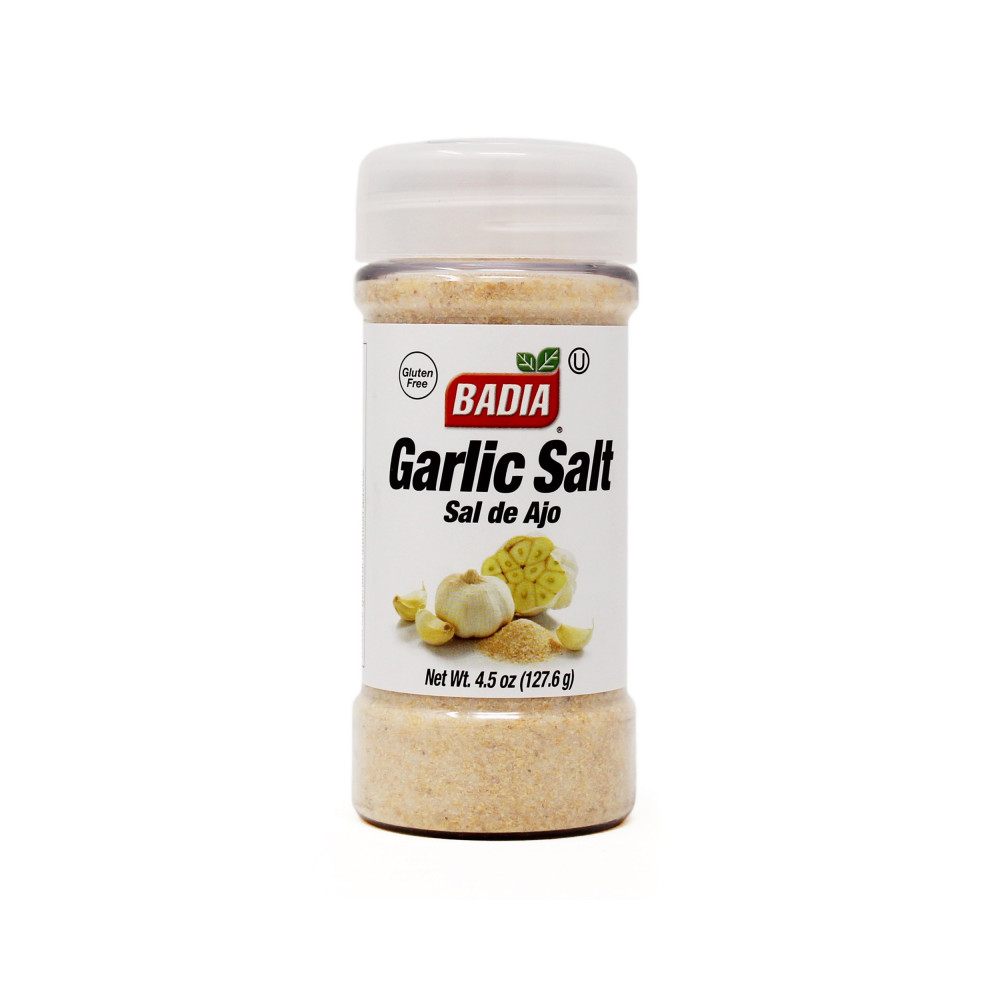 Badia Garlic Salt Seasoning 4.5 oz