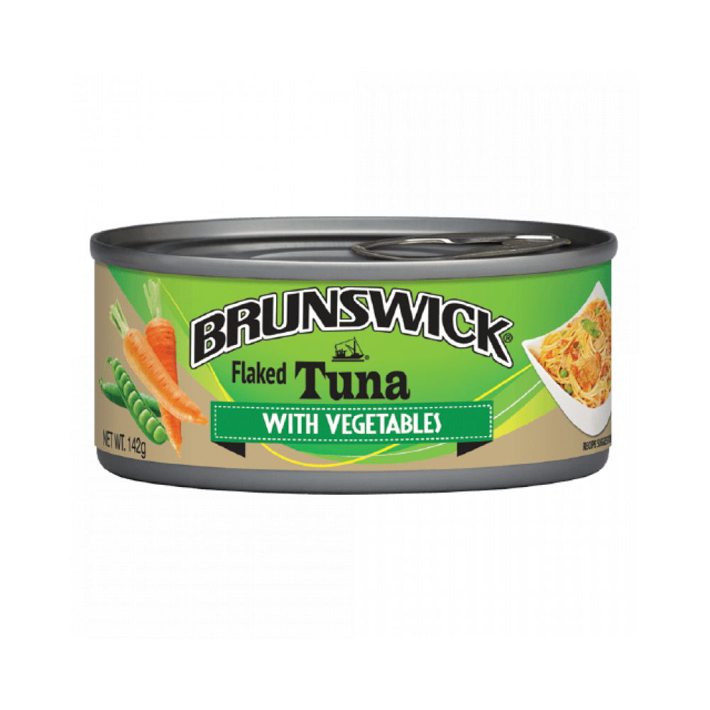 Brunswick flaked vegetable tuna 142 g