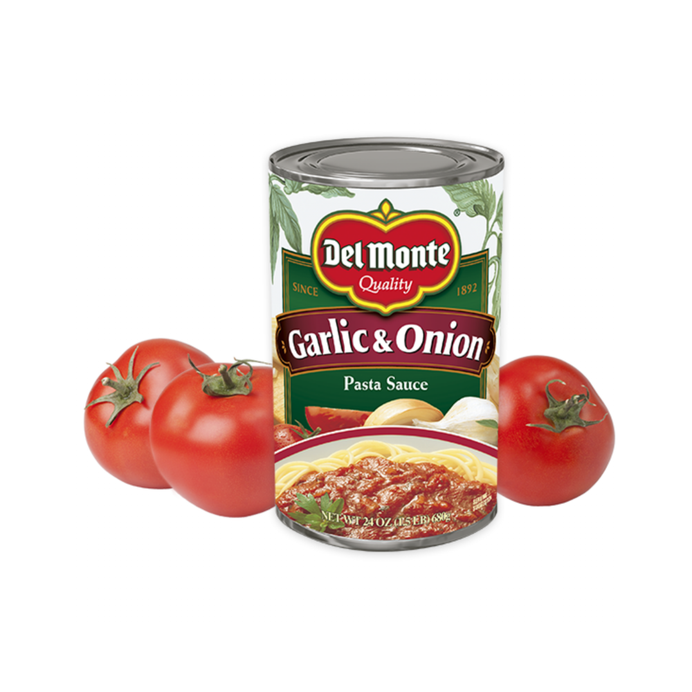 Delmonte Pasta Sauce Garlic & Onion 24 oz