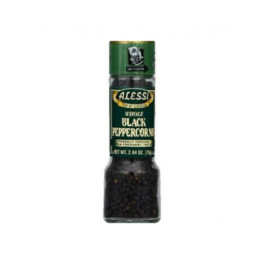 Alessi black pepper grinder 2.64oz