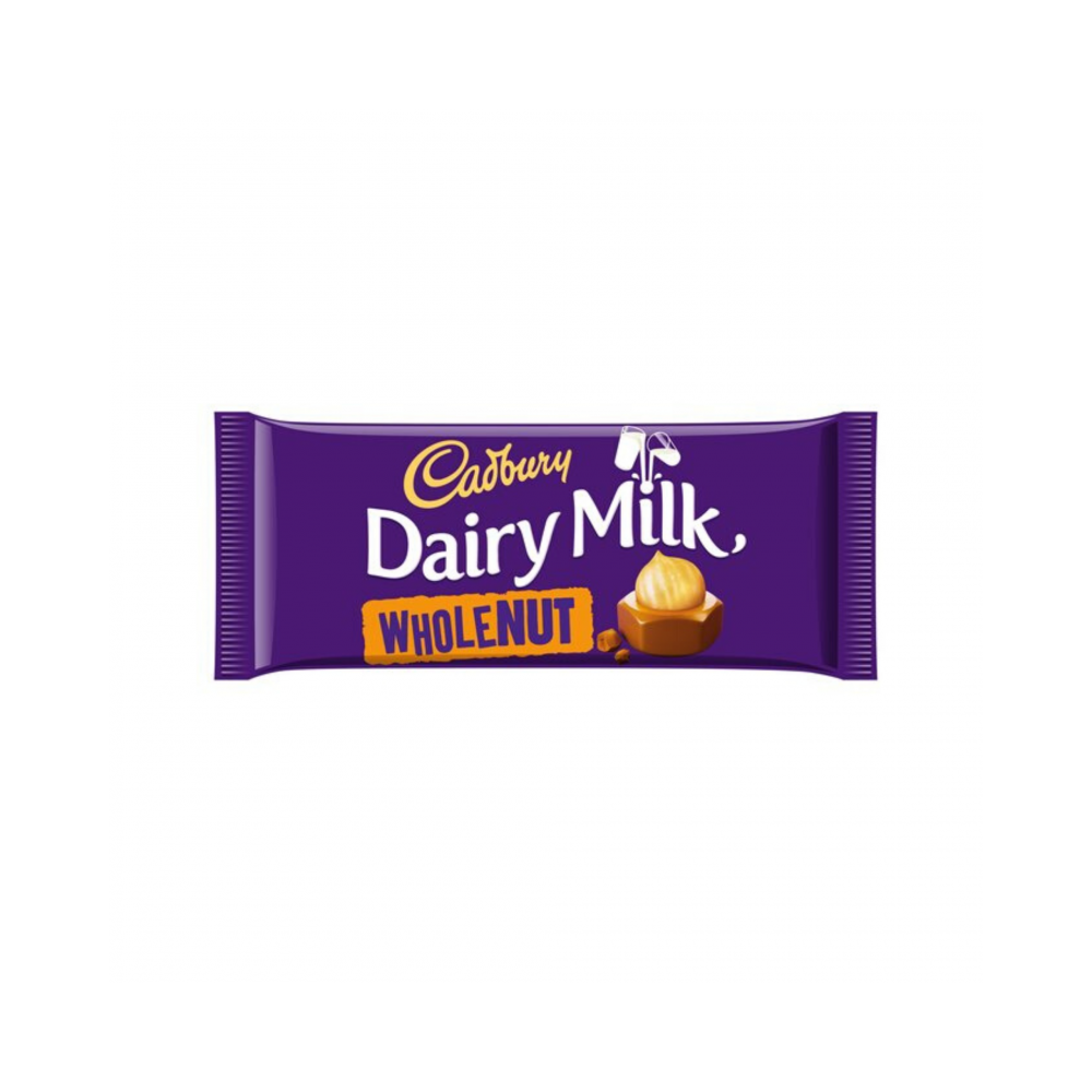 Cadbury Dairy Milk Whole Nut 120 g